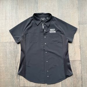 Harley Davidson button up